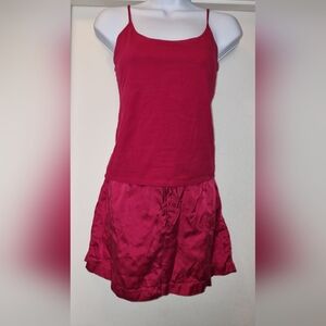 Victoria's Secret Vintage Cami & Silk Boxer Sleep Set